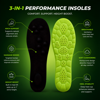 3 in 1 Foot Relief Massage Insoles